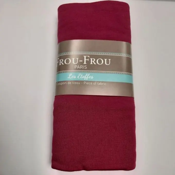 Grosser Abschnitt für einfarbigen Stoff 150x60cm Jersey in Bordeauxrot Sonderangebot