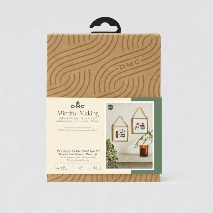 Top-Qualität Exzentrische Kreuzstichmuster für Achtsamkeit zu Hause.