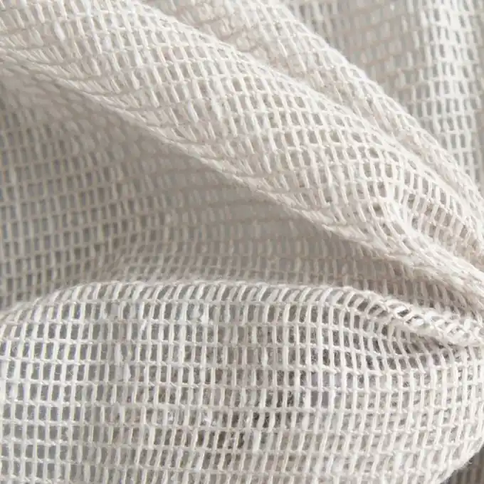 Polycotton-Netzgewebe weiß – plombiert – 300cm Preisreduziert