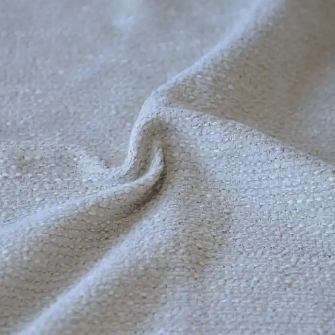 Top-Angebot Jacquard ecru meliert Chenille ecru