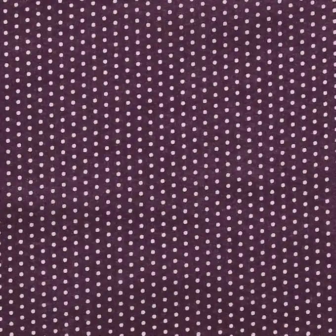 Batist Baumwolle pflaume Punkte hellrosa Großhandel