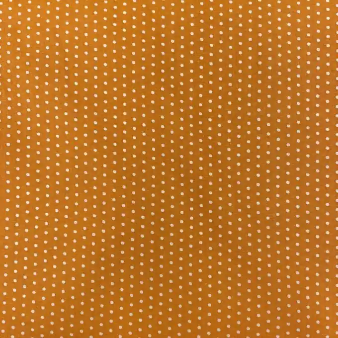 Batist Baumwolle orange Punkte hellorange Neue Kollektion