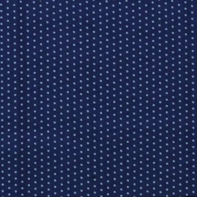 Batist Baumwolle blau Punkte blau Im Trend