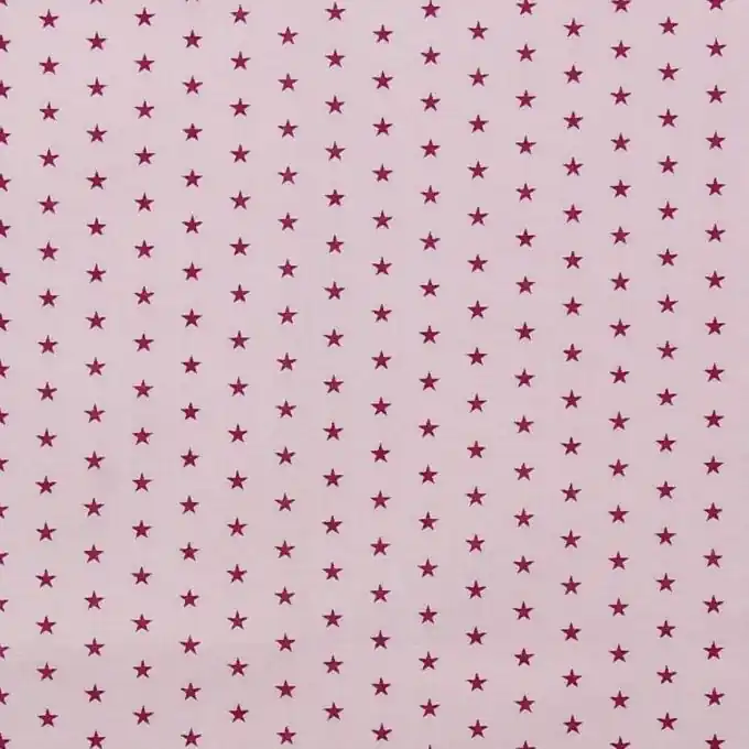 Gratis Versand Batist blassrosa Sterne pink