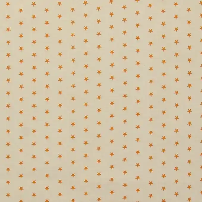 Kostenloser Versand Batist pfirsich Sterne orange