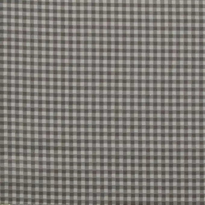 Kostenfreie Lieferung Batist Baumwolle Karos taupe