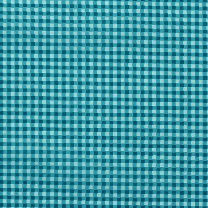 Batist Karos Türkis Abverkauf