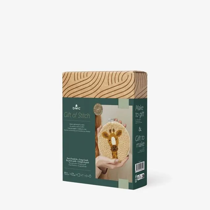 Punch Needle Giraffe Kit – Einzigartiges Geschenk für Kinderzimmer Finale Aktion