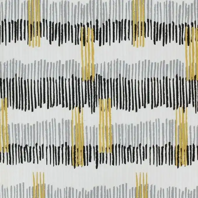 Beliebt Batist Baumwolle Strichen grau gold