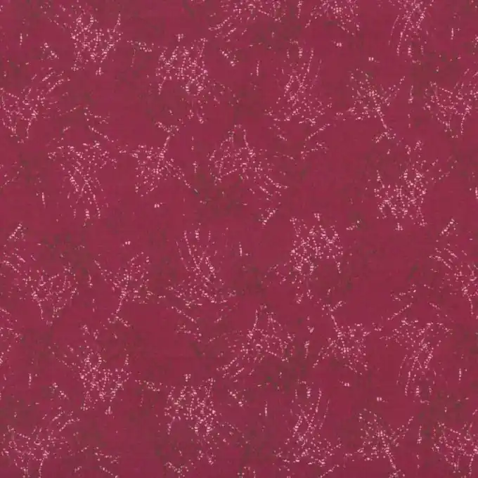 Baumwollstoff rot Sternekostellation Rabatt