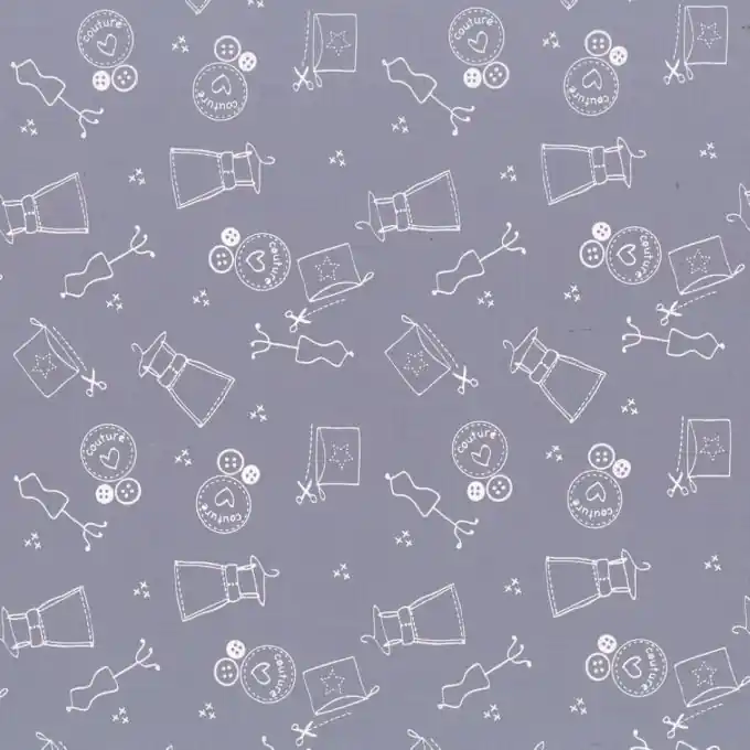 Baumwollstoff lavendel schneiderpuppen Kracherpreis