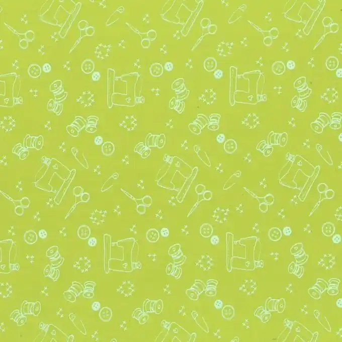 Direkt Vom Hersteller Baumwollstoff anis Nähzubehör