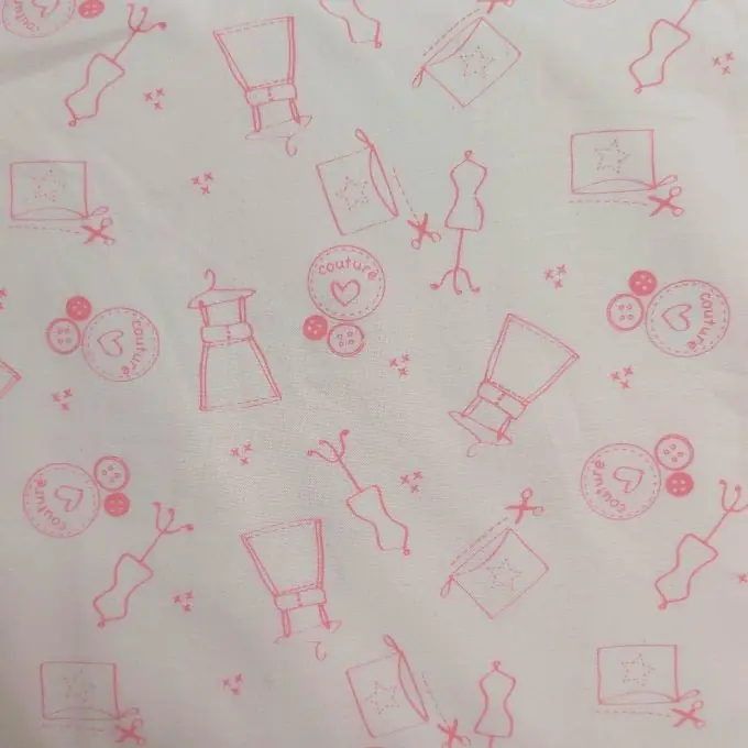 Baumwollstoff grau Schneiderpuppe rosa Schneller Versand