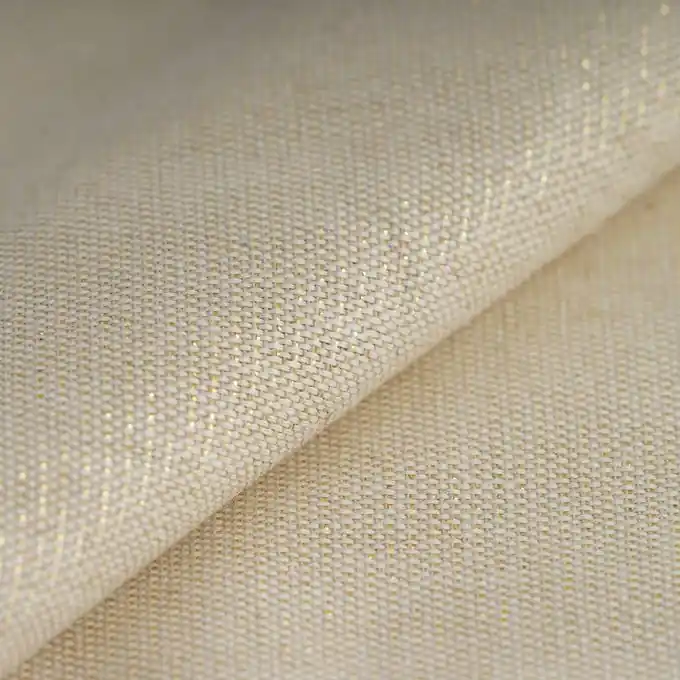 Dekostoff Lurex gold Exklusiv