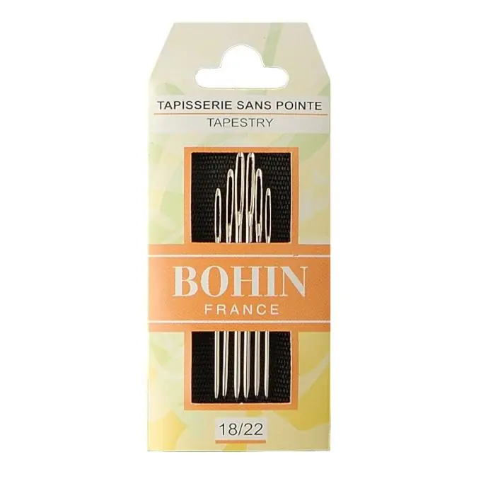 Stumpfe Tapisserie-Nadeln Bohin Nr. 22 Markenprodukt