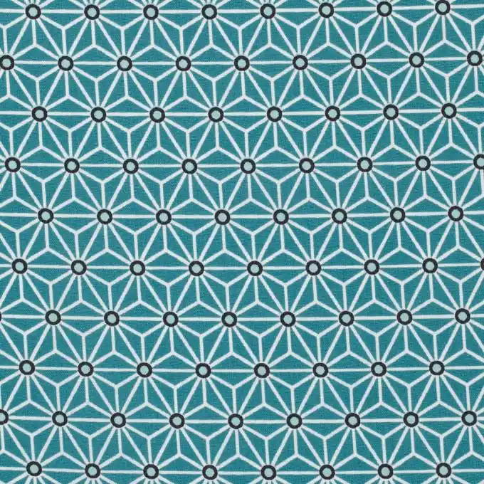 Saisonangebot Cretonne Origami Blau