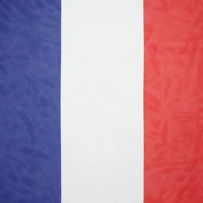 Kostenfreie Lieferung Dreifarbiger Stoff: blau, weiß und rot