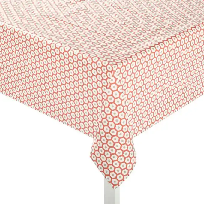 Wachstuch bedruckt mit Sechsecken Finale Aktion