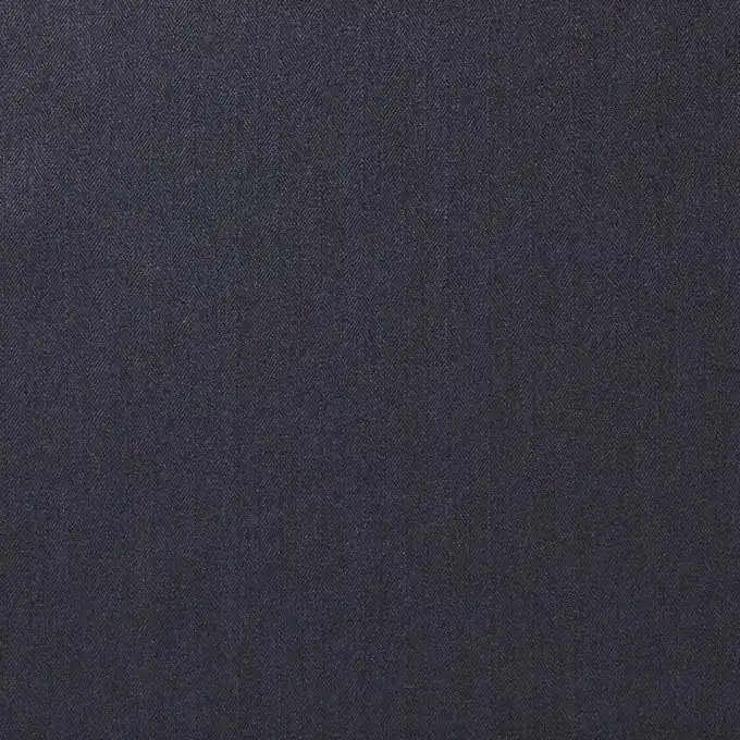 Marineblauer Gabardine Chevron-Stoff 150 cm Breite Neu Im Sortiment