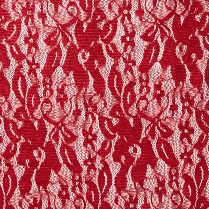 Bordeauxrote Spitze Uni 145 cm Breite Sichere Zahlung