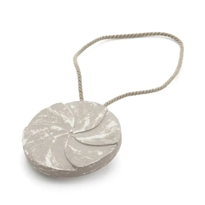 Jetzt Kaufen Magnetische Gardinenraffe Rosa 7,5×42 cm Leinenoptik