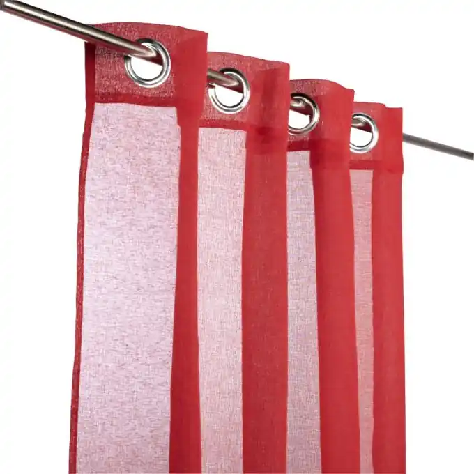 Neuheit Uni Roter Vorhang Mémoire 140×240 cm