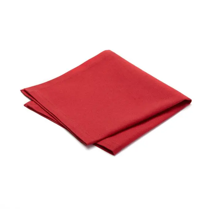 Jetzt Bestellen Serviette Basic rot 40 x 40 cm