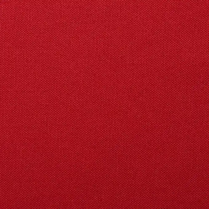 Neu Im Sortiment Einfarbiger Baumwollstoff Nattea, rot