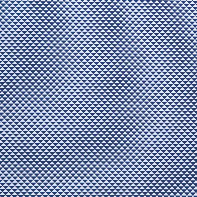 Top-Angebot Baumwollstoff Blaue Dreiecke 160 cm Breite