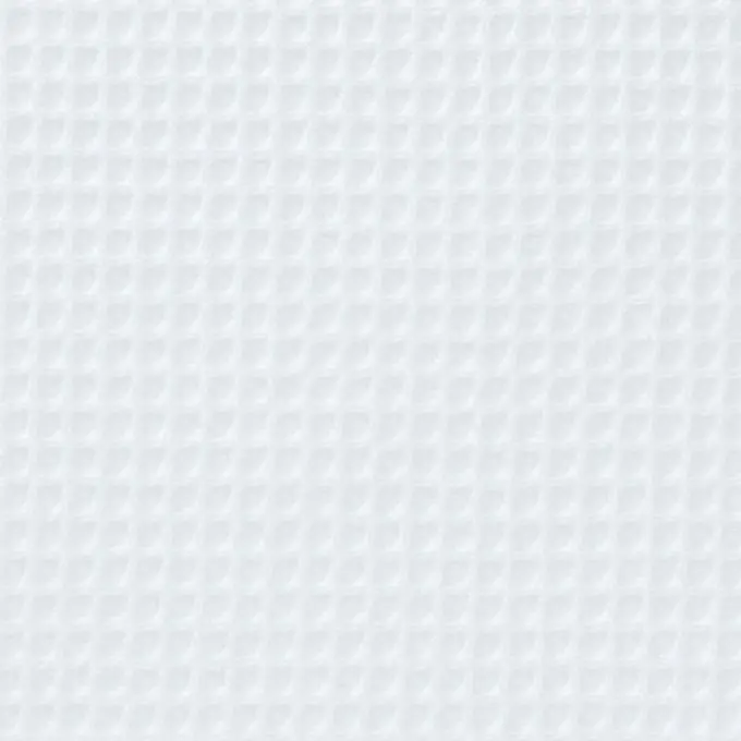 Waffelfrottee, weiß Billig