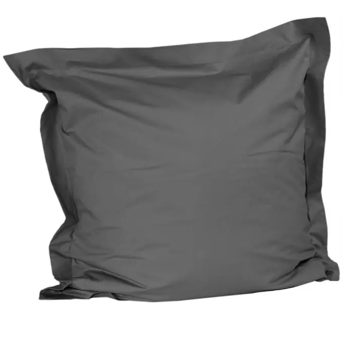 Quadratischer Kopfkissenbezug Perca, anthrazitgrau Garantierte Lieferung