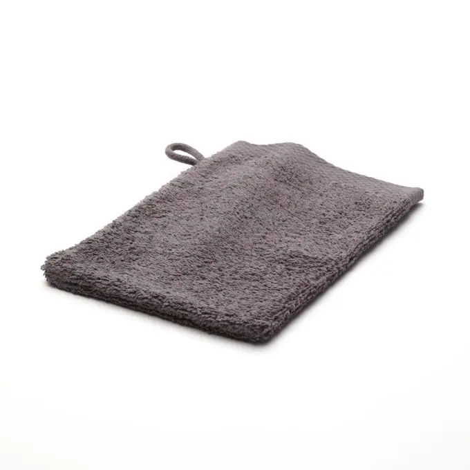 Nur Für Kurze Zeit Waschhandschuh, einfarbig anthrazitgrau