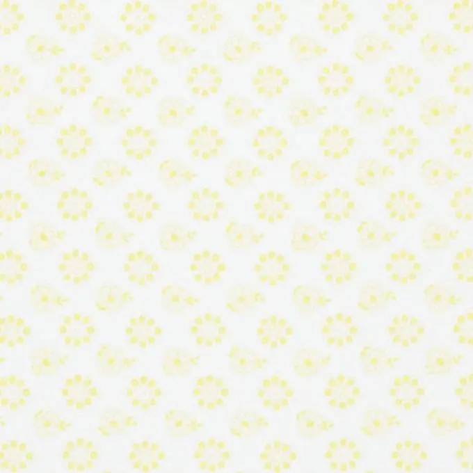 Top-Qualität Popeline Gänseblumchen gelb