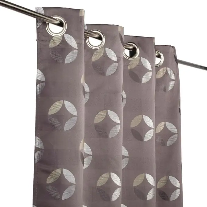 Sonderaktion Jacquard-Vorhang Kleine Blätter 140×260 cm