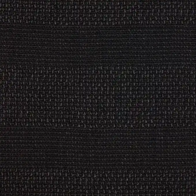 Geld-Zurück-Garantie Schwarzgestreifter Tweed-Stoff 140cm Breite