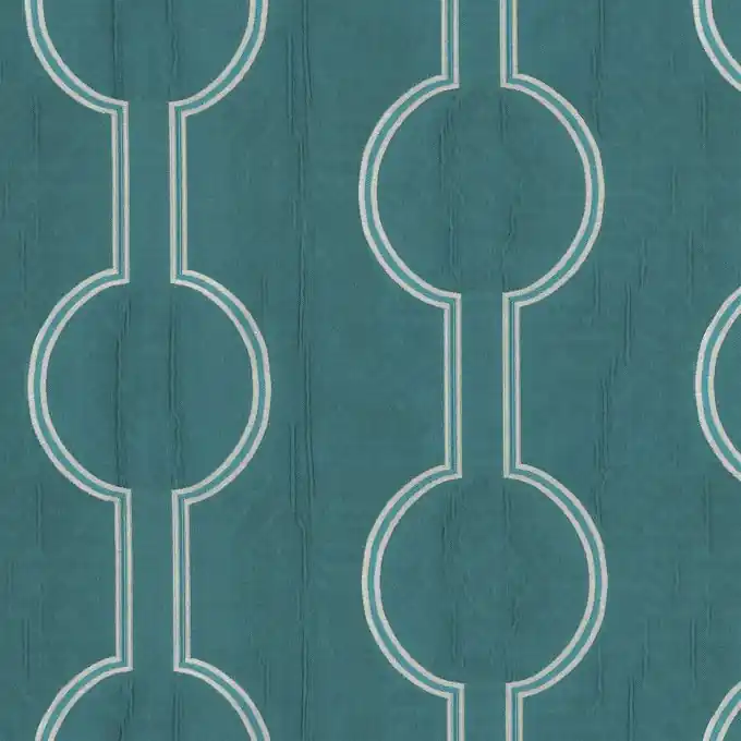 Aktuell Jaquardstoff Chrysler Kreis