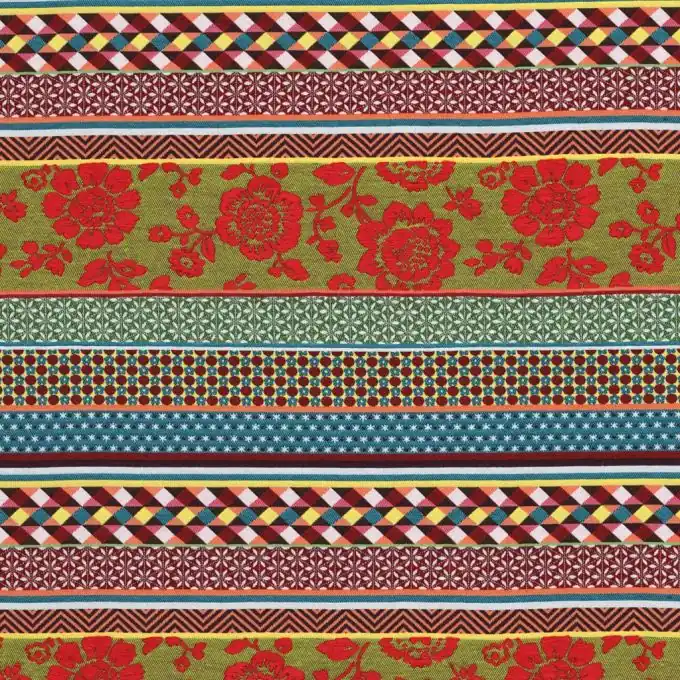 Abverkauf Jacquardstoff Folklo