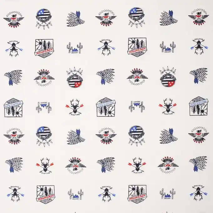 Mega-Angebot Popeline Indisch