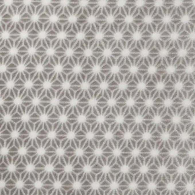 Heute Kaufen Kuschelstoff Schneeflocken Weiß 150 cm Breite