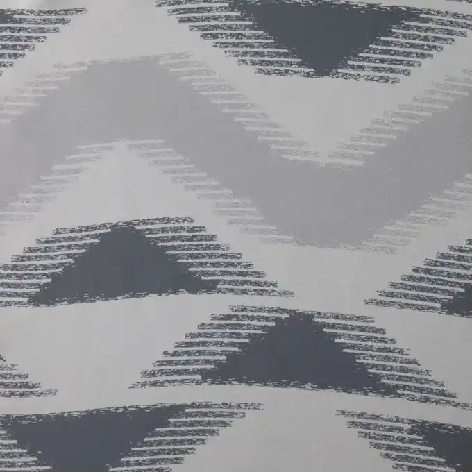 Verdunklungsstoff Ikat grau Mengenrabatt