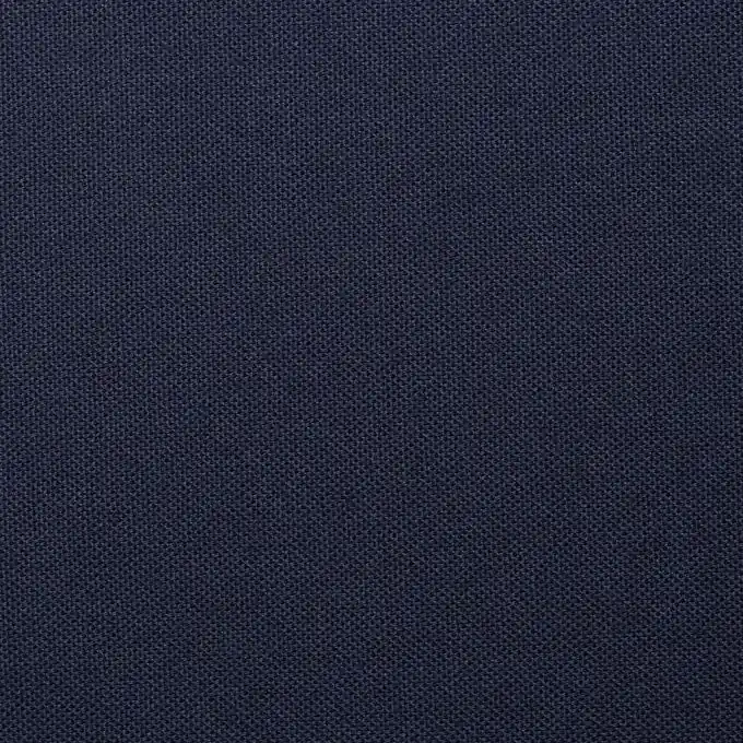 Baumwollstoff einfarbig Nattea, marineblau Top-Preis