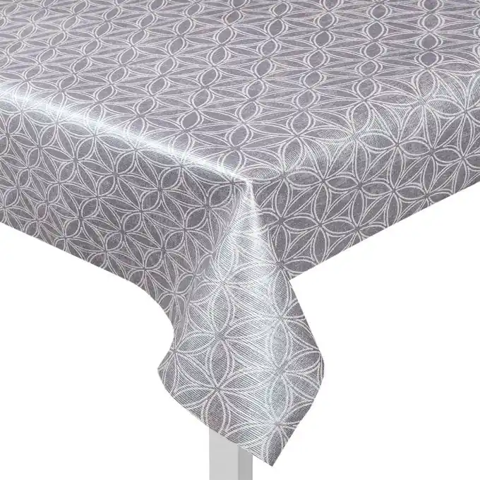 Online Kaufen Wachstuch Rosette grau