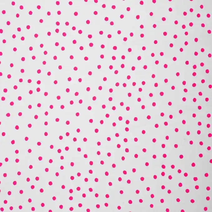 Popeline Punkte rosa Neu Im Sortiment