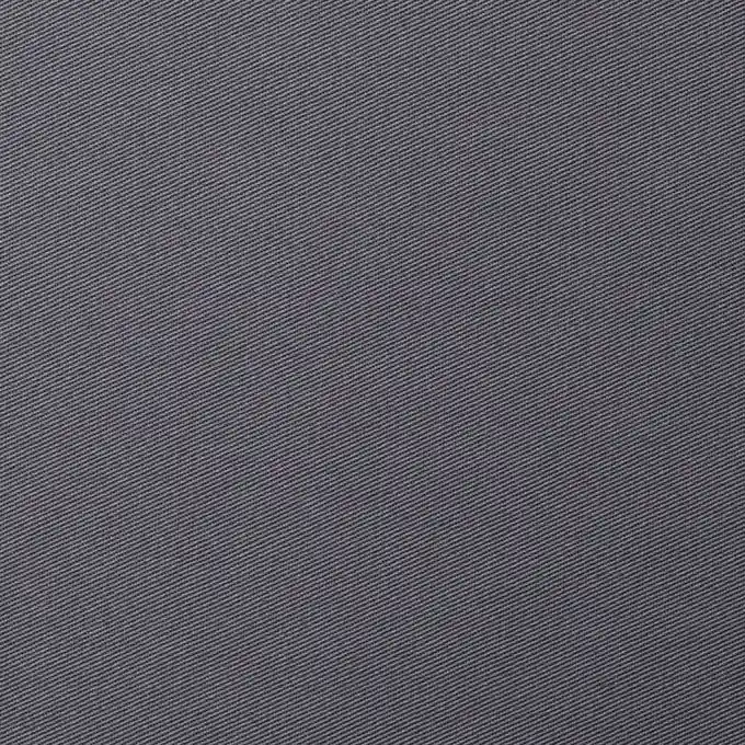 Einfarbiger Köperstoff aus Baumwolle Serena, anthrazitgrau Echt