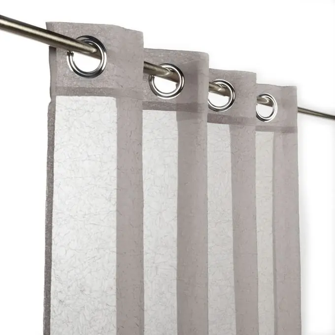 Jim Vorhang Voile 140×240 cm Knitteroptik Online Kaufen