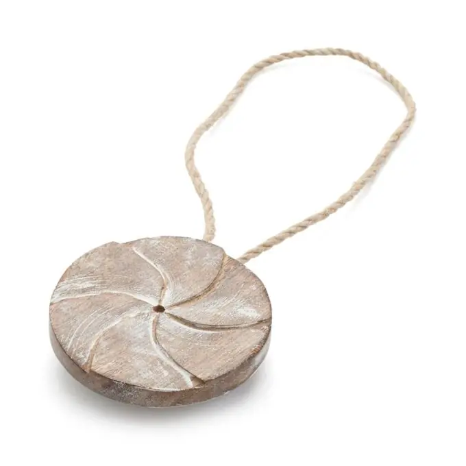 Magnete Gardinenhalter Rosa 7,5x42cm – Weißes Holz Angebot