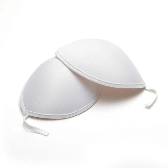 Weiße Schaumeinlagen für BHs Gr. 90 Neue Ware