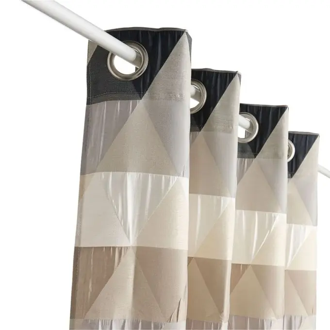 Exklusiv Jacquard-Vorhang Triangle 140×260 cm – Rideau