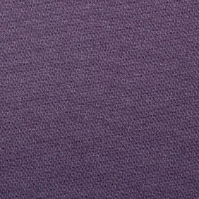 Einfarbiger Baumwollstoff Cristina, dunkelviolett Top-Preis