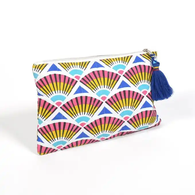 Markenware Rote Fächertasche 20×30 cm